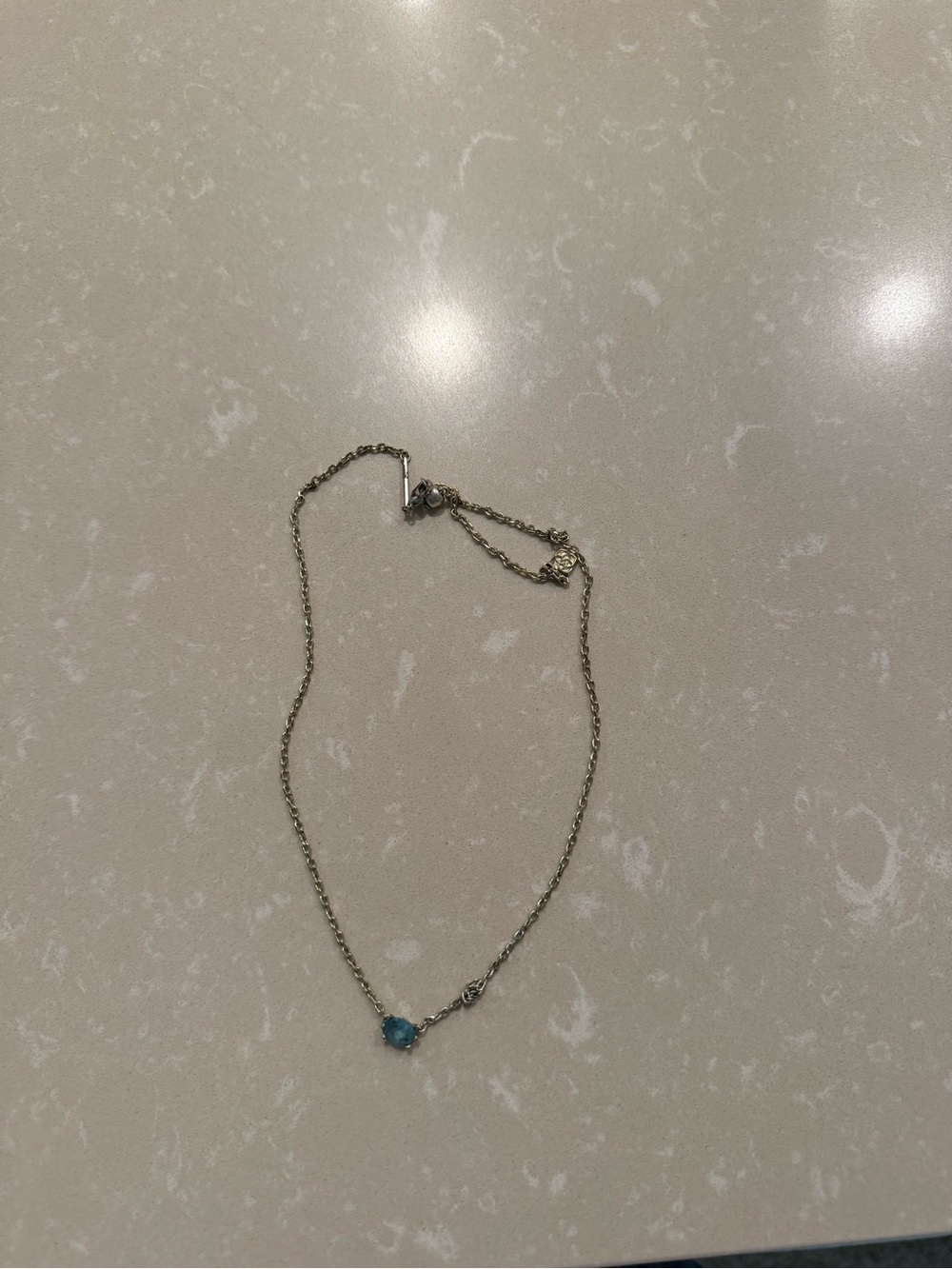 Delicate Blue Crystal Pendant Necklace - Women Jewelry Kendra Scott